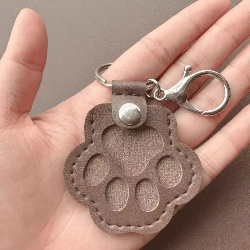Leather Pet Keychain