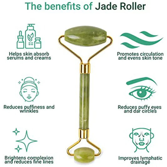 Jade Facial Massage Scraper
