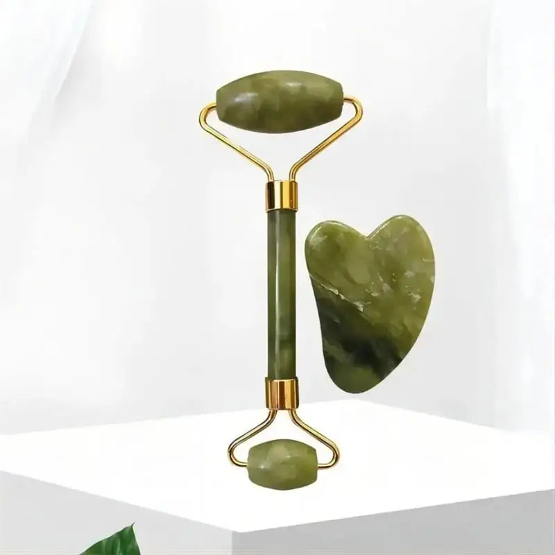 Jade Facial Massage Scraper