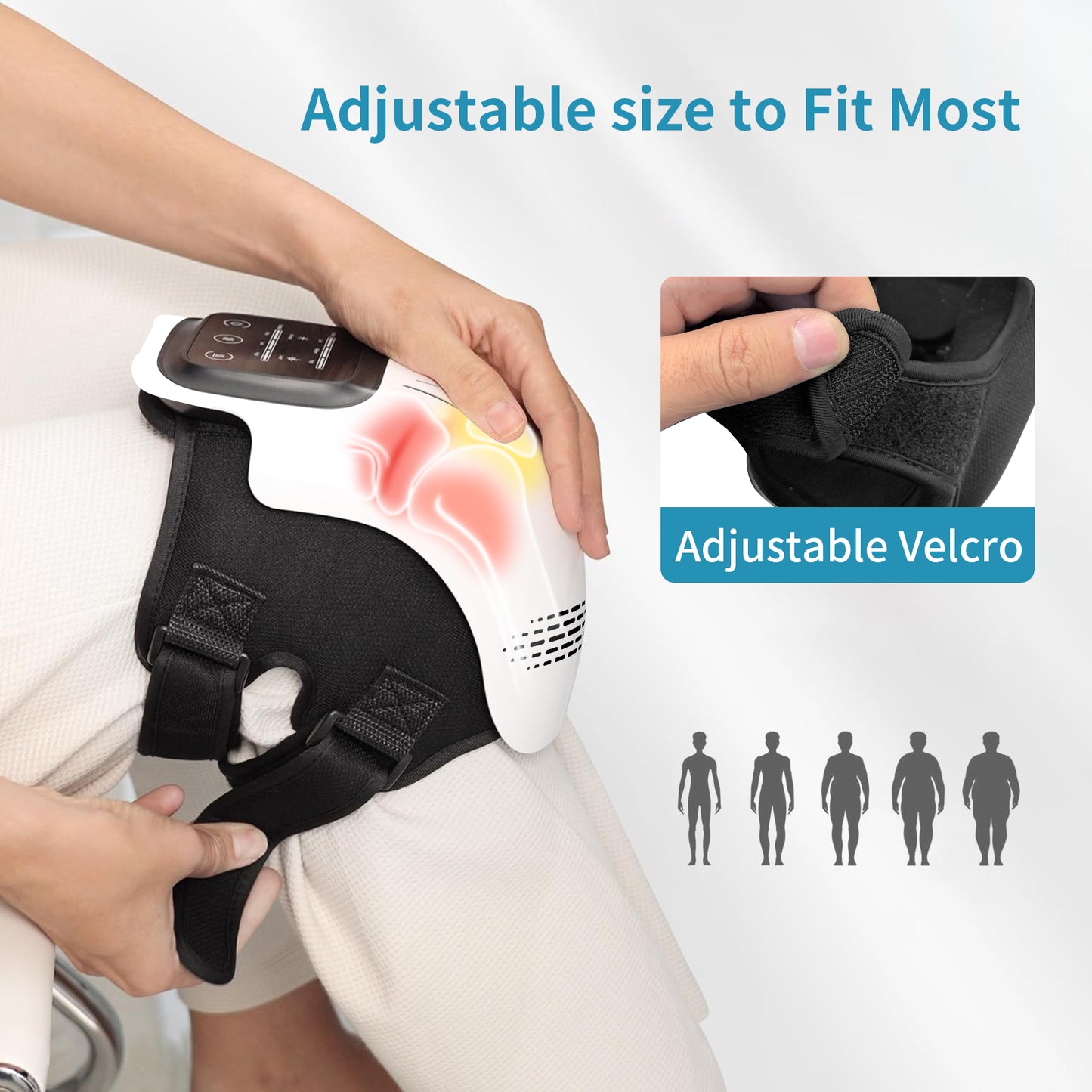 Electric Knee Massager with Heat & Kneading