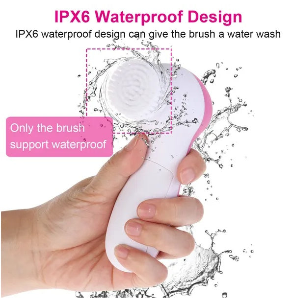 Waterproof Facial Cleansing Brush