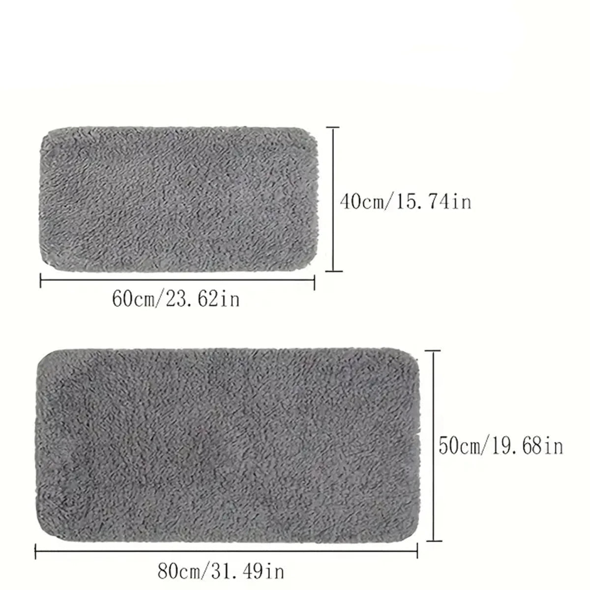 Anti-Slip Water Absorbent Bathroom Mat