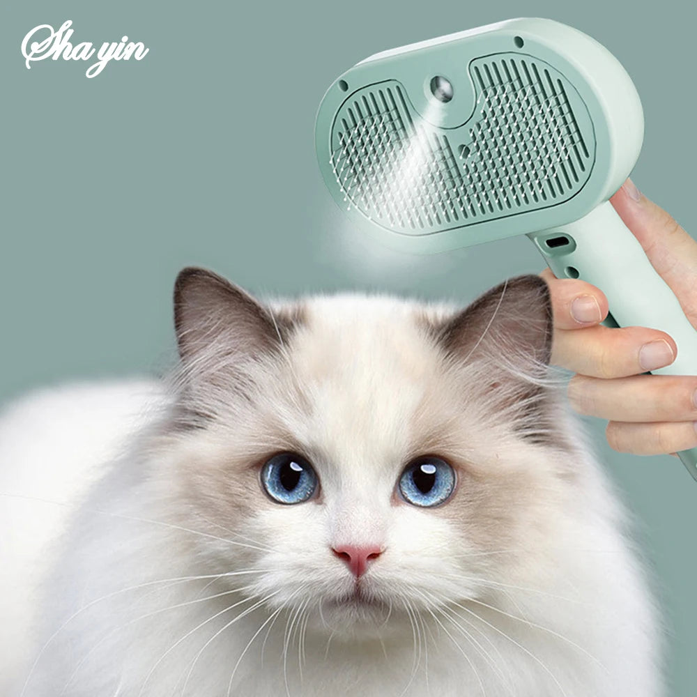 Pet Clean Steam Luxury Grooming Brush