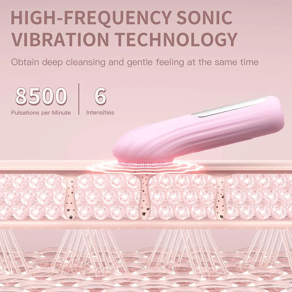Facial Cleansing Brush Rechargeable & Waterproof