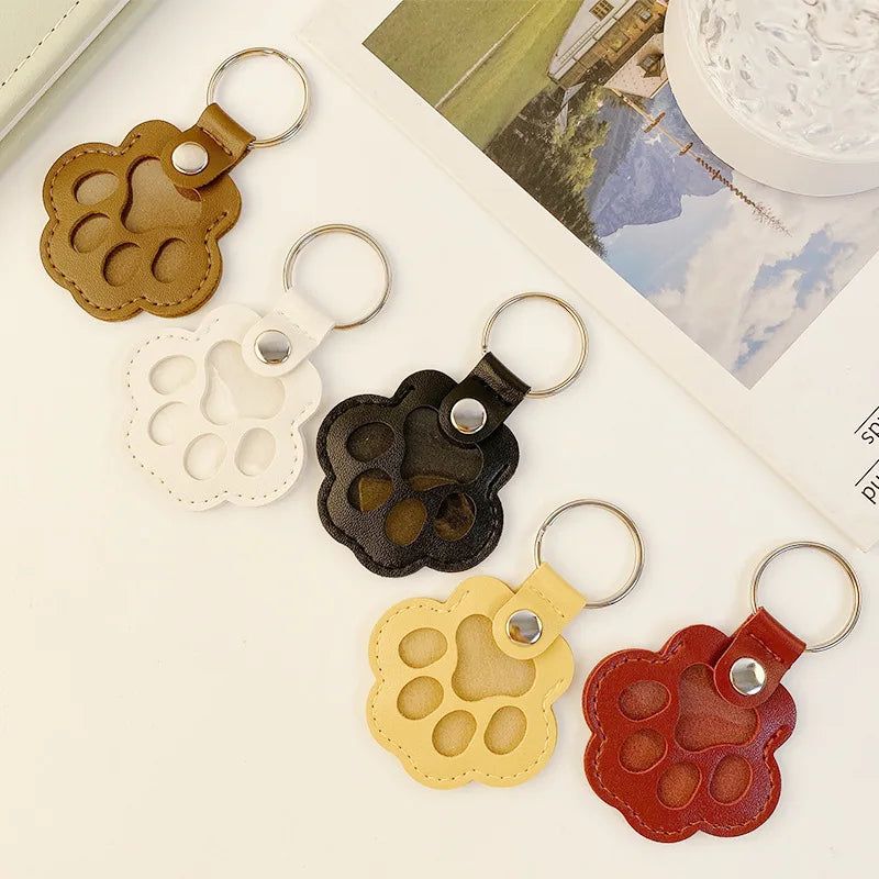 Leather Pet Keychain