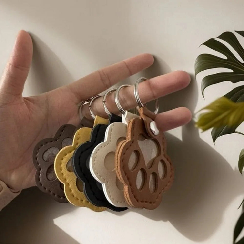 Leather Pet Keychain