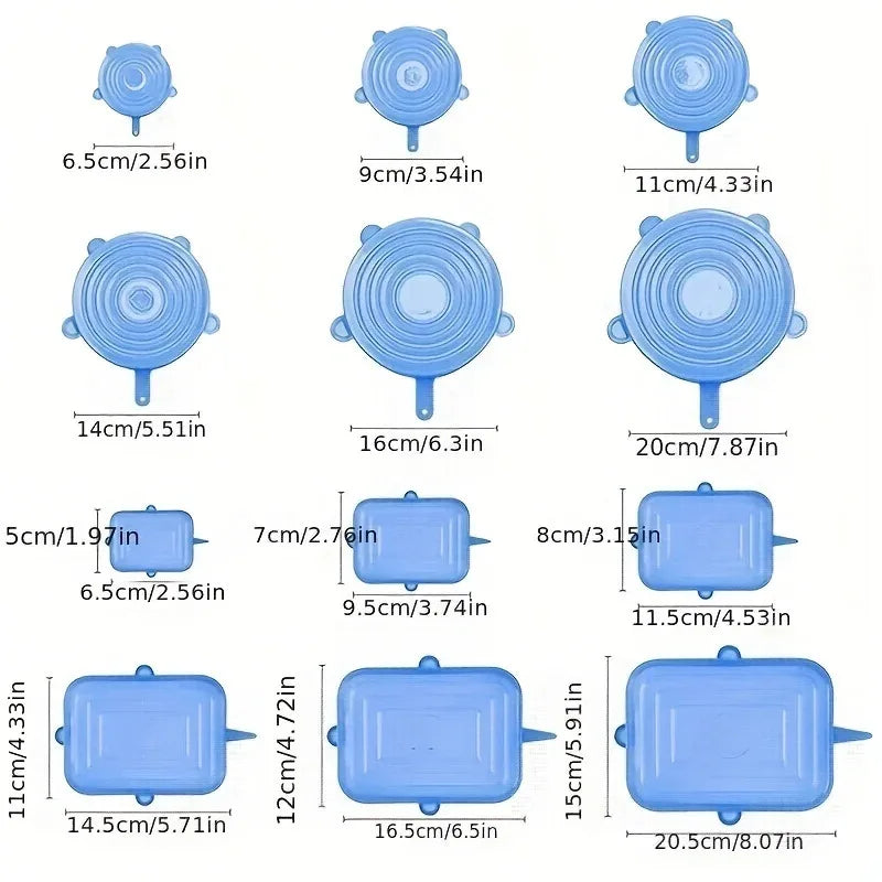 Silicone Stretch Lids