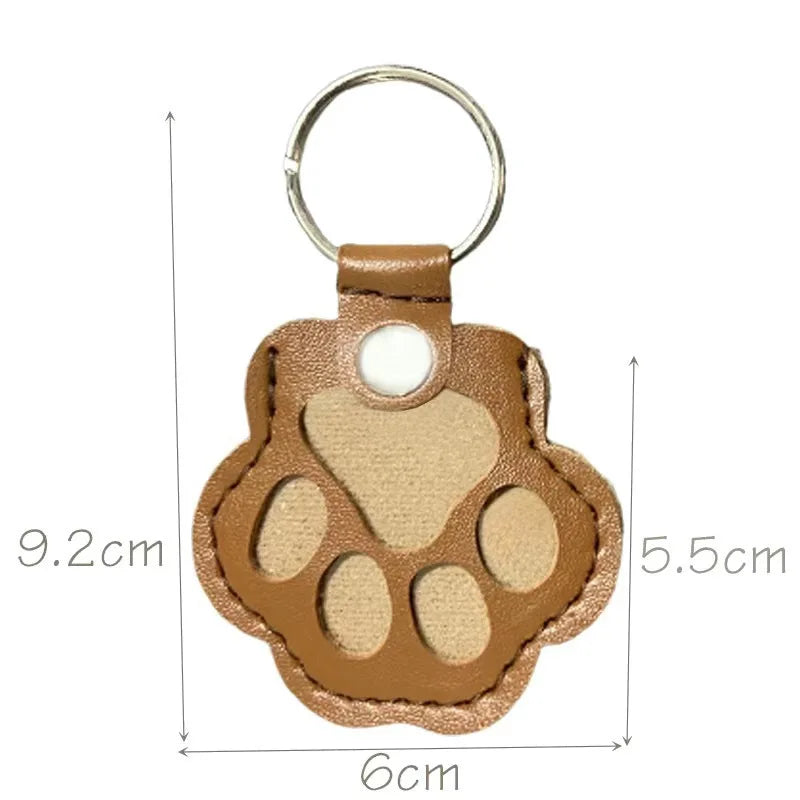 Leather Pet Keychain