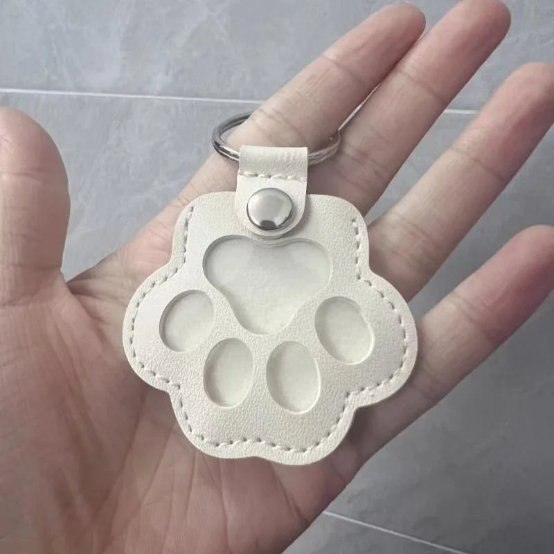 Leather Pet Keychain