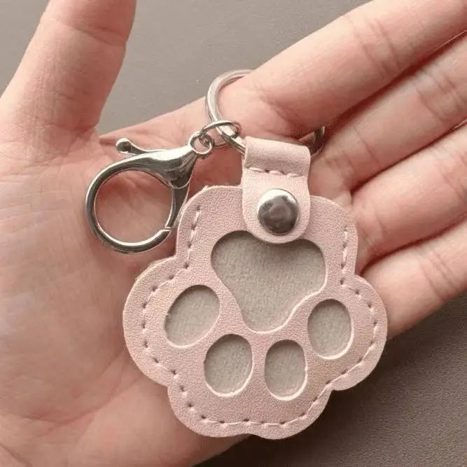 Leather Pet Keychain
