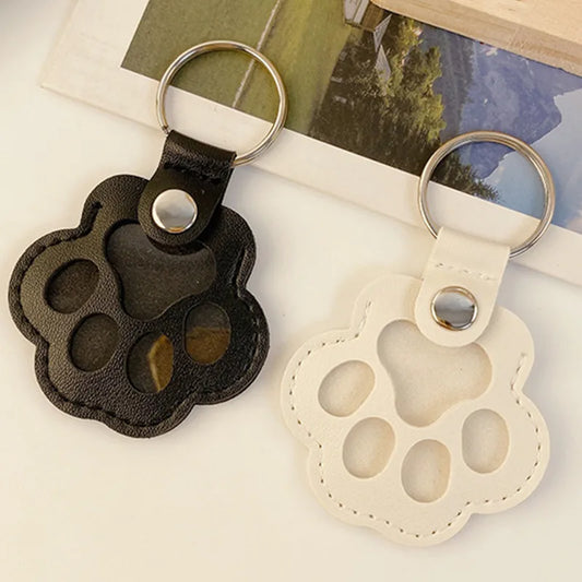 Leather Pet Keychain