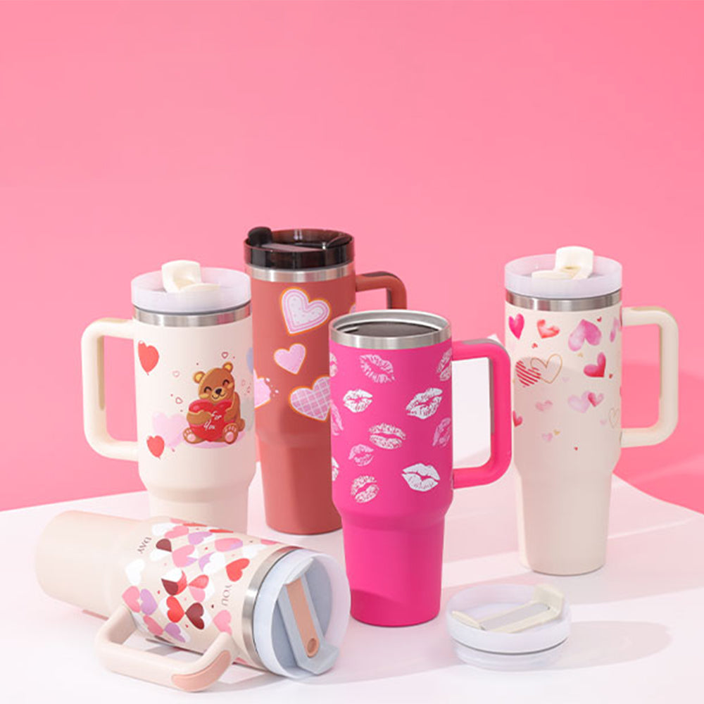Spill Proof Vacuum Coffee Mug with Lid
