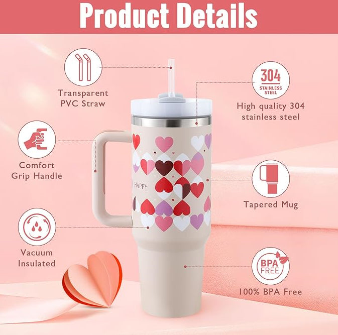 Spill Proof Vacuum Coffee Mug with Lid