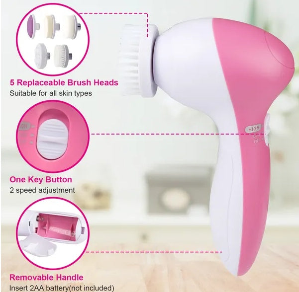 Waterproof Facial Cleansing Brush